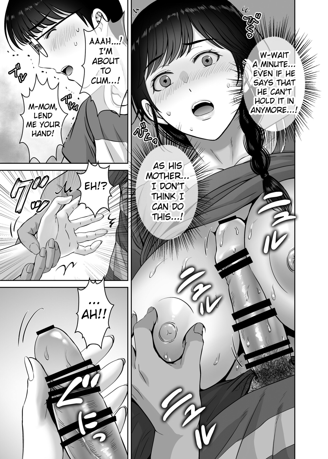Hentai Manga Comic-The story of how my busty mother cums over and over again with an old man's raw dick right in front of me 2-Read-40
